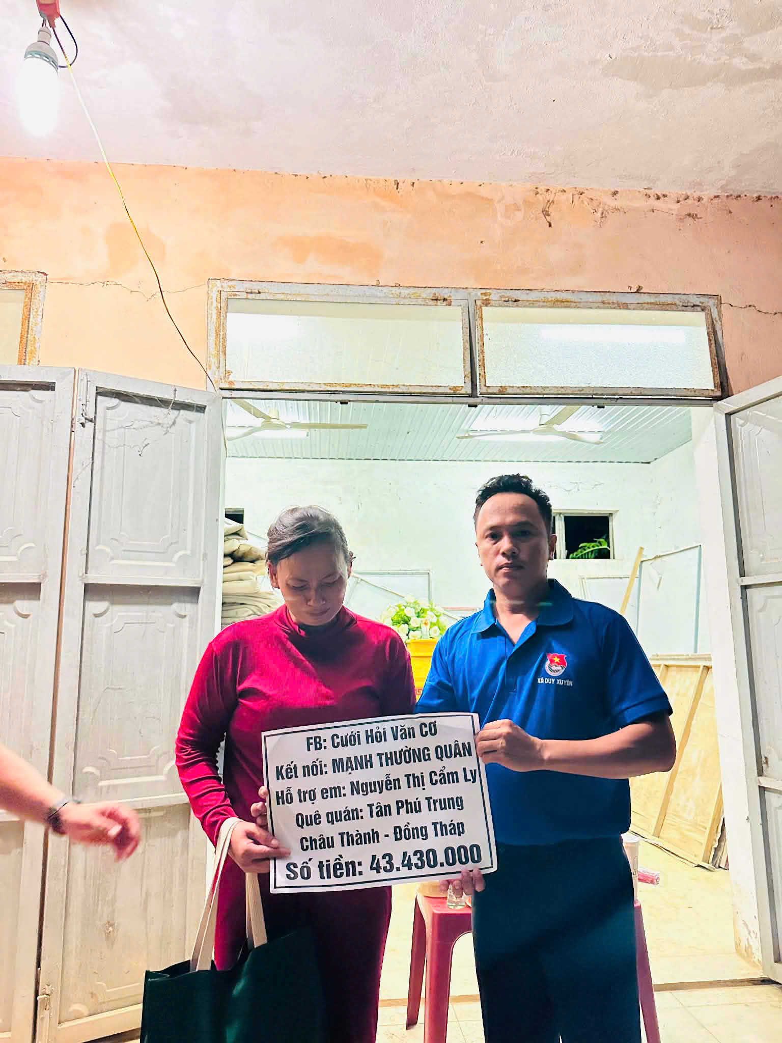 Gương sáng thanh niên Duy Xuyên vì cộng đồng: Kết nối yêu thương, hỗ trợ gia đình nạn nhân tai nạn giao thông