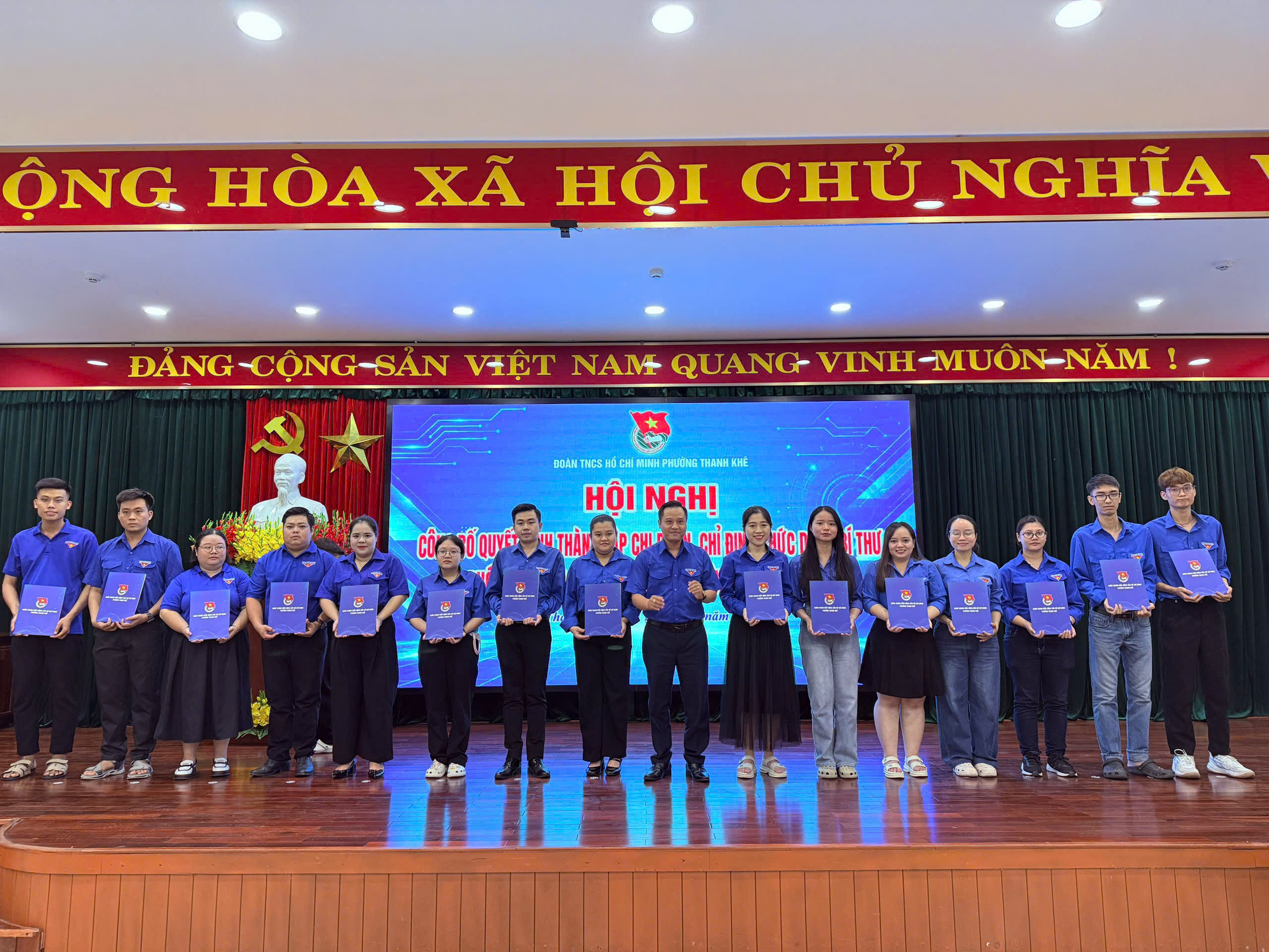Đoàn phường Thanh Khê kiện toàn tổ chức Chi đoàn khu dân cư sau sáp nhập