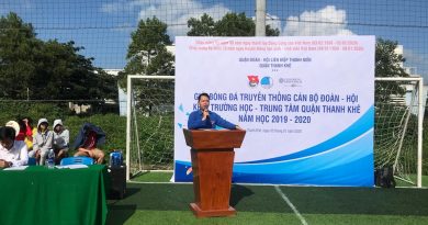 Thanh Khê tổ chức Giải Bóng đá cán bộ Đoàn–Hội khối Trường học – Trung tâm lần thứ VI, năm học 2019 – 2020 Thanh Khê tổ chức Giải Bóng đá cán bộ Đoàn–Hội khối Trường học – Trung tâm lần thứ VI, năm học 2019 – 2020