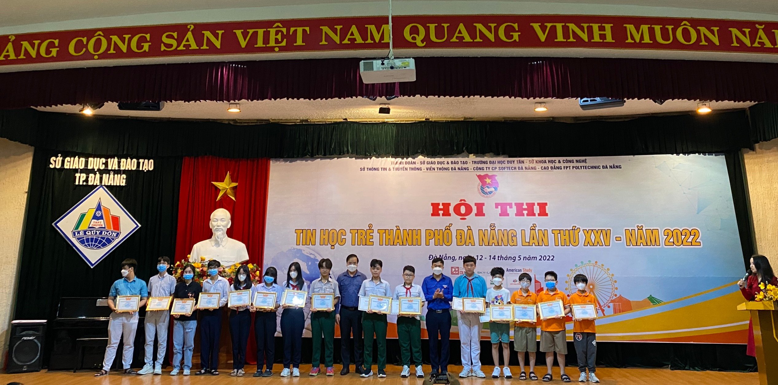 97 thí sinh đạt giải Nhất tại Hội thi Tin học trẻ thành phố Đà Nẵng lần thứ XXV, năm 2022