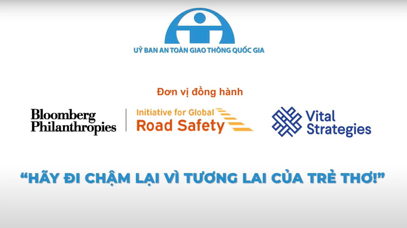 HÃY ĐI CHẬM LẠI VÌ TƯƠNG LAI CỦA TRẺ THƠ!