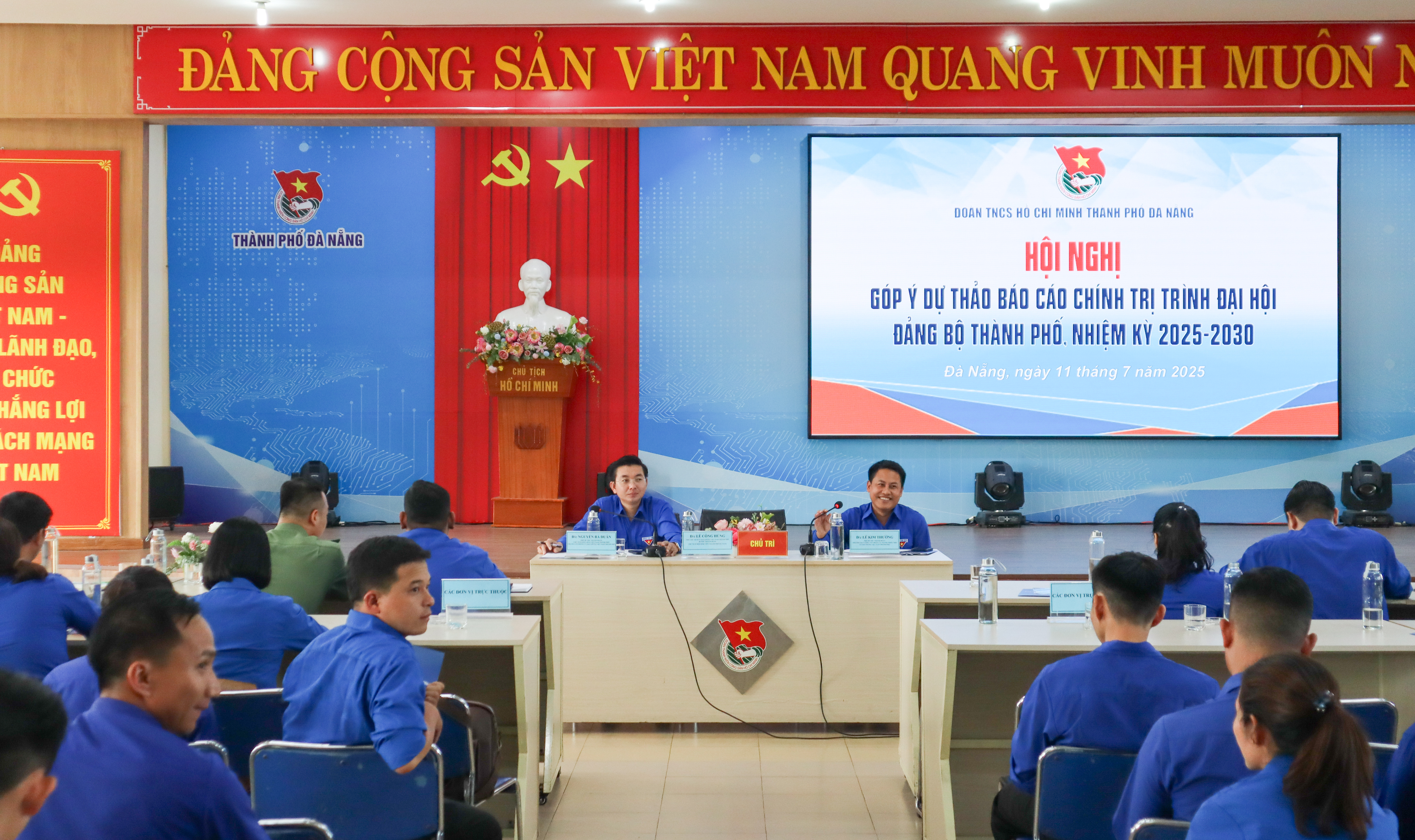 HỘI NGHỊ GÓP Ý DỰ THẢO BÁO CÁO CHÍNH TRỊ TRÌNH ĐẠI HỘI ĐẢNG BỘ THÀNH PHỐ, NHIỆM KỲ 2025 – 2030