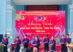 Xã Núi Thành tổ chức chương trình “Khăn hồng tình nguyện – Xuân yêu thương” năm 2026