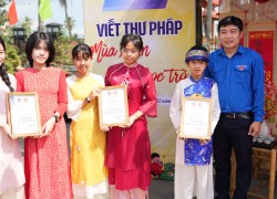 Phường Điện Bàn Bắc tổ chức Hội thi viết thư pháp “Mùa xuân – Tết học trò”