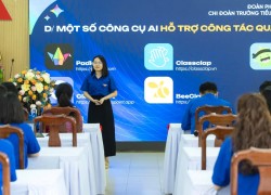 Tập huấn, trang bị kỹ năng số cho đoàn viên, thanh niên trong Tháng thanh niên năm 2026 tại phường Hòa Cường. Ảnh: NGỌC QUỐC