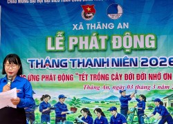 Tuổi trẻ Thăng An ra quân Tháng Thanh niên năm 2026
