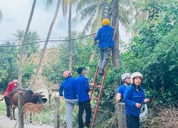 Đoàn xã Tam Hải thực hiện chương trình “Ánh sáng thanh niên”