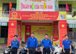 Phường Hải Châu: Đội hình thanh niên tuyên truyền bầu cử