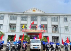 Đoàn xã Núi Thành: Tuyên truyền lưu động hưởng ứng bầu cử