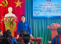 Hiệp Đức tổ chức sinh hoạt chuyên đề: “Mỗi lá phiếu – một niềm tin, tuổi trẻ đồng hành cùng bầu cử”