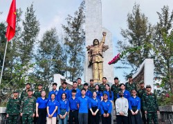 Tuổi trẻ Điện Bàn Bắc ra quân làm đẹp khu di tích lịch sử cấp quốc gia Đồi Bồ Bồ