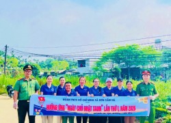 Tuổi trẻ Sơn Cẩm Hà hưởng ứng Ngày chạy Olympic và “Chủ nhật xanh” năm 2026