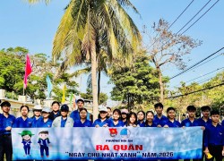 Đoàn phường Hội An ra quân hưởng ứng Ngày Chủ nhật xanh năm 2026
