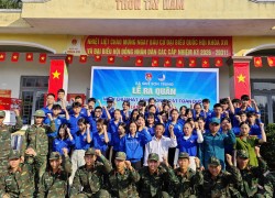 Tuổi trẻ xã Quế Sơn Trung ra quân ngày Chủ nhật xanh toàn quốc lần thứ I năm 2026