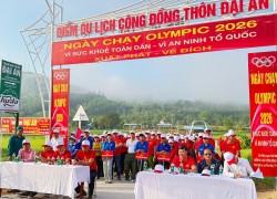 Tuổi trẻ Phú Ninh sôi nổi hưởng ứng ngày chạy Olympic vì sức khỏe toàn dân gắn với ngày Chủ nhật xanh năm 2026