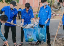 Đoàn phường Điện Bàn Đông ra quân Chủ nhật xanh lần thứ I năm 2026