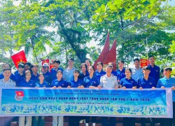 Tuổi trẻ xã Tam Hải ra quân Chủ nhật xanh tại di tích Chi bộ Quảng Ánh Minh