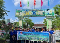 Tuổi trẻ xã Tây Hồ sôi nổi hưởng ứng ngày chạy Olympic gắn với công trình “Ngôi nhà xanh” năm 2026