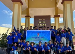 Tuổi trẻ xã Trà Đốc sôi nổi tham gia ngày chạy Olympic gắn với Chủ nhật xanh năm 2026