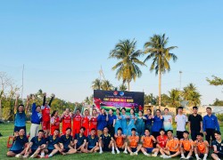 Ngày Đoàn viên xã Tam Hải sôi nổi với chương trình giao lưu bóng đá 5 người