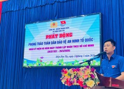 Điện Bàn Tây: Phát động phong trào “Chi đoàn không ma túy” gắn với bảo vệ an ninh Tổ quốc