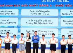 771 thí sinh và nhóm thí sinh được trao...