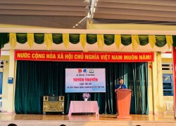 Đoàn xã Tam Hải tổ chức tuyên truyền Luật Trẻ em và đối thoại giữa lãnh đạo với trẻ em