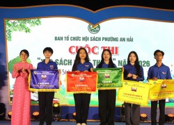 Đoàn phường An Hải tổ chức cuộc thi xếp sách nghệ thuật hưởng ứng Ngày Sách Việt Nam