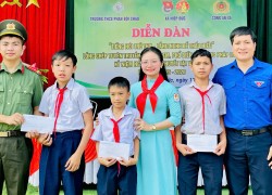 Hiệp Đức tổ chức diễn đàn “Tiếng nói trẻ thơ – Lắng nghe để thấu hiểu” gắn với tuyên truyền Luật Trẻ em