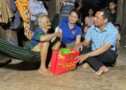 Đoàn xã Phước Trà tổ chức thăm hỏi, tặng quà người khuyết tật nhân Ngày Người khuyết tật Việt Nam (18/4)