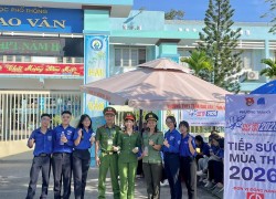 Tuổi trẻ Công an thành phố Đà Nẵng lan tỏa hình ảnh đẹp trong Chương trình “Tiếp sức mùa thi”