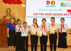 Cuộc thi viết “Em yêu khăn quàng đỏ” – khi tình yêu với màu khăn quàng đỏ được viết nên thành lời