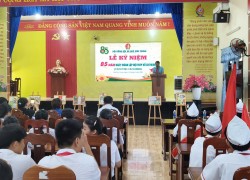 Hội đồng Đội xã Quế Sơn Trung tổ chức chương trình kỷ niệm 85 năm Ngày thành lập Đội Thiếu niên Tiền phong Hồ Chí Minh