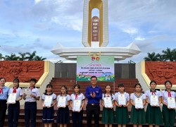 Hội đồng Đội xã Núi Thành tổ chức sinh hoạt kỷ niệm 85 năm Ngày thành lập Đội TNTP Hồ Chí Minh và 136 năm Ngày sinh Chủ tịch Hồ Chí Minh