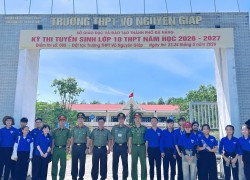 Tuổi trẻ Chiên Đàn ra quân tiếp sức thí sinh trong Kỳ thi tuyển sinh lớp 10