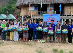Đoàn Thanh niên xã Thượng Đức và xã Avương tổ chức lễ kết nghĩa, thắt chặt tình đoàn kết