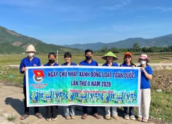Đoàn xã Thượng Đức ra quân hưởng ứng “Ngày Chủ nhật xanh” lần II năm 2026