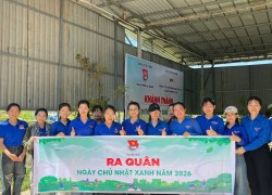 Tuổi trẻ Bà Nà đồng loạt ra quân hưởng ứng “Ngày Chủ nhật xanh” đợt II năm 2026