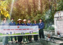 Đoàn thanh niên Đồng Dương sôi nổi hưởng ứng “Ngày Chủ nhật xanh” và “Tiếp sức mùa thi” năm 2026