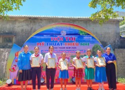 Núi Thành: Hội thi Mỹ thuật thiếu nhi năm 2026