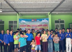 Quảng Phú tổ chức chương trình chăm lo trẻ em tại Mái ấm Hướng Dương Vàng
