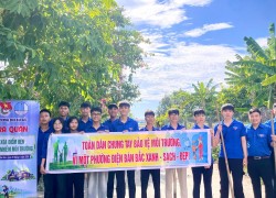 Tuổi trẻ Điện Bàn Bắc chung tay bảo vệ môi trường