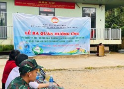 Xã Trà Linh phát động phong trào “Toàn dân chung tay bảo vệ môi trường, vì một thành phố Đà Nẵng xanh - sạch - đẹp” năm 2026
