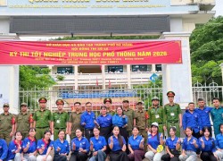 Tuổi trẻ Công an thành phố Đà Nẵng đồng hành cùng sĩ tử trong chương trình “Tiếp sức mùa thi” năm 2026