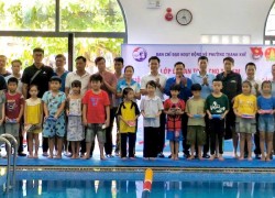 Ban Chỉ đạo hoạt động hè phường Thanh Khê khai giảng lớp bơi an toàn miễn phí cho trẻ em có hoàn cảnh khó khăn năm 2026