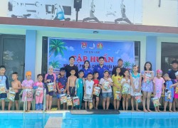 Đoàn Thanh niên - Hội LHTN Việt Nam - Hội đồng Đội xã Đại Lộc tổ chức tập huấn kỹ năng phòng, chống đuối nước và tai nạn thương tích cho trẻ em