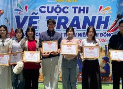 Đoàn Thanh niên phường Quảng Phú tổ chức Hội thi vẽ tranh "Tam Thanh – Biển kể chuyện"