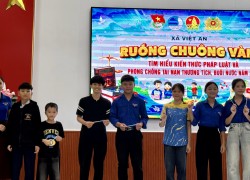 Tuổi trẻ Việt An tổ chức sinh hoạt hè gắn với tuyên truyền phòng, chống tai nạn thương tích, đuối nước, ma túy và bạo lực học đường
