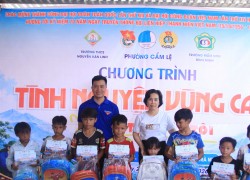 Đoàn phường Cẩm Lệ mang yêu thương đến với vùng cao Nam Trà My