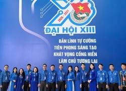 Đoàn đại biểu thành phố Đà Nẵng tham dự Đại hội Đoàn toàn quốc lần thứ XIII. Ảnh: Thành đoàn